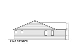 Exterior - Other Elevation 1 for Modern House Plan #569-71 - 3 bed, 2.5 bath