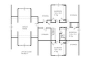 Craftsman Style House Plan - 4 Beds 2.5 Baths 2766 Sq/Ft Plan #901-36 