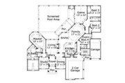 Traditional Style House Plan - 4 Beds 3.5 Baths 4099 Sq/Ft Plan #411-289 