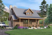 Cabin Style House Plan - 3 Beds 2 Baths 1875 Sq/Ft Plan #472-443 