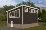 Modern Style House Plan - 1 Beds 1 Baths 998 Sq/Ft Plan #1060-381 