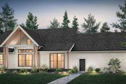 European Style House Plan - 3 Beds 2.5 Baths 1819 Sq/Ft Plan #1070-258 Exterior 