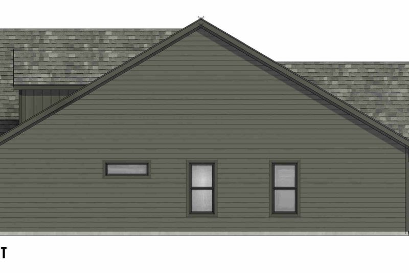 House Blueprint - Exterior - Front Elevation 6 for Country House Plan #1096-191 - 3 bed, 2 bath