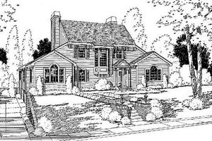 Traditional Exterior - Front Elevation Plan #312-824