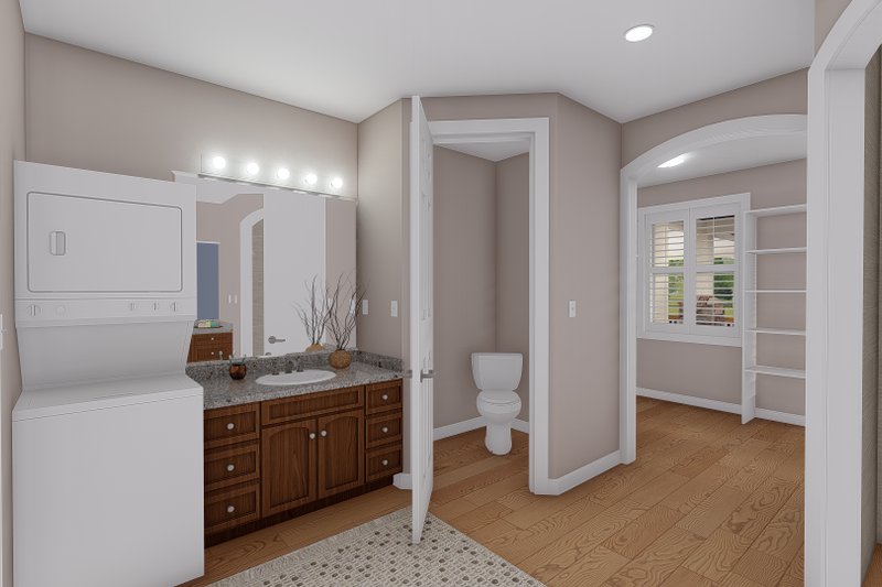 Dream House Plan - Interior - Bathroom for Ranch House Plan #1060-21 - 5 bed, 4 bath