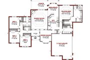 Traditional Style House Plan - 4 Beds 2.5 Baths 2415 Sq/Ft Plan #63-207 