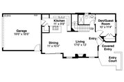 Modern Style House Plan - 4 Beds 3 Baths 1867 Sq/Ft Plan #124-922 