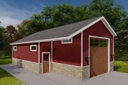 Traditional Style House Plan - 0 Beds 1 Baths 1309 Sq/Ft Plan #1060-159 