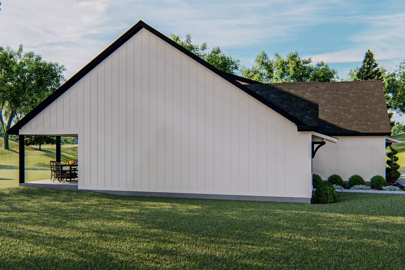 House Design - Exterior - Other Elevation 1 for Farmhouse House Plan #455-303 - 3 bed, 2.5 bath