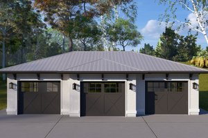 Traditional Exterior - Front Elevation Plan #1060-373