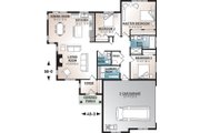 Ranch Style House Plan - 3 Beds 1.5 Baths 1525 Sq/Ft Plan #23-2657 