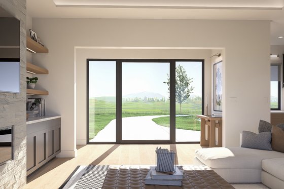Interior - Entry for Modern House Plan #455-351 - 4 bed, 3.5 bath