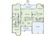 European Style House Plan - 4 Beds 3 Baths 3990 Sq/Ft Plan #17-2306 