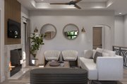 Traditional Style House Plan - 2 Beds 2 Baths 1260 Sq/Ft Plan #455-202 