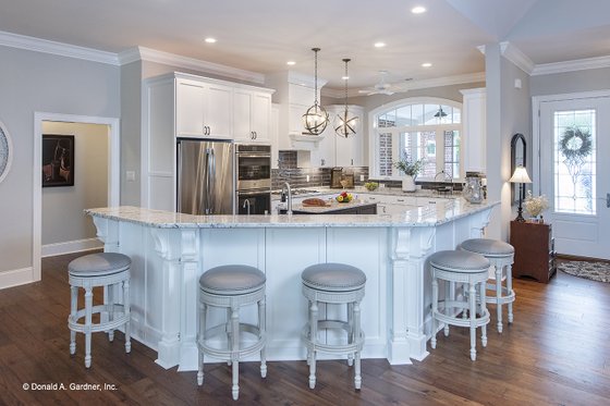 Interior - Kitchen 1 for European House Plan #929-25 - 4 bed, 3 bath