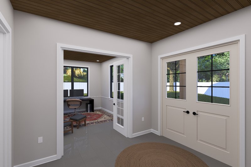 House Plan Design - Interior - Entry for Barndominium House Plan #1060-270 - 3 bed, 3.5 bath