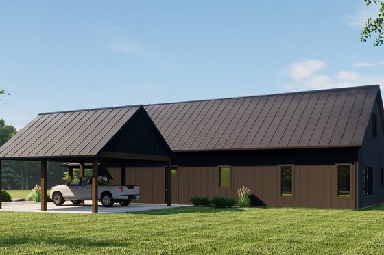 Exterior - Other Elevation for Country House Plan #1064-276 - 3 bed, 2 bath