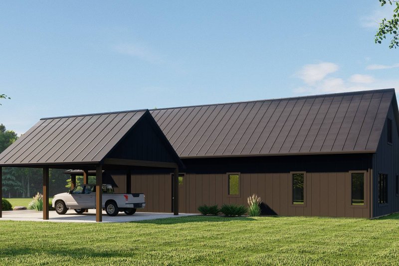 Home Plan - Exterior - Other Elevation for Country House Plan #1064-276 - 3 bed, 2 bath