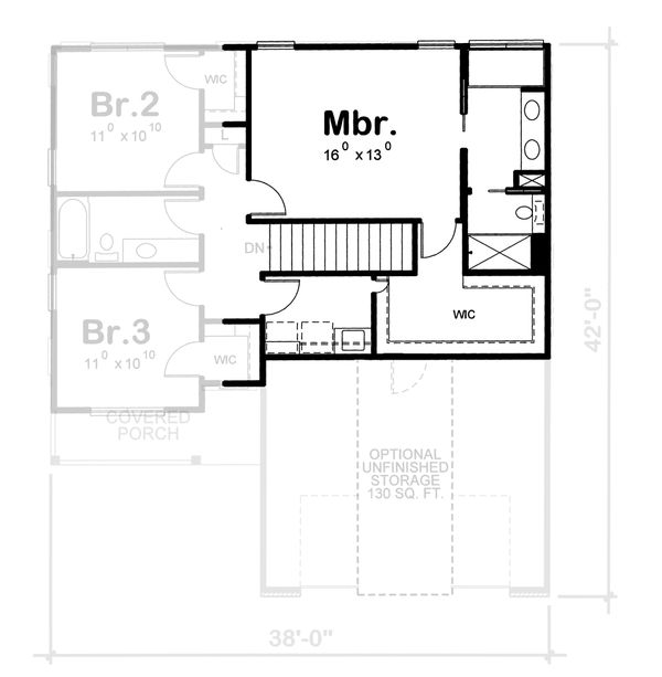 Traditional Floor Plan - Other Floor Plan #20-1779