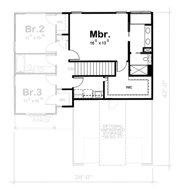Home Plan - Traditional Floor Plan - Other Floor Plan #20-1779