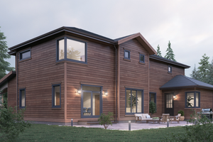 Exterior - Other Elevation 1 for Traditional House Plan #1066-68 - 4 bed, 3 bath