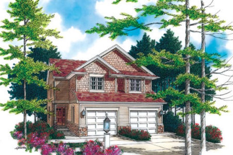 Home Plan - Traditional Exterior - Front Elevation Plan #48-366