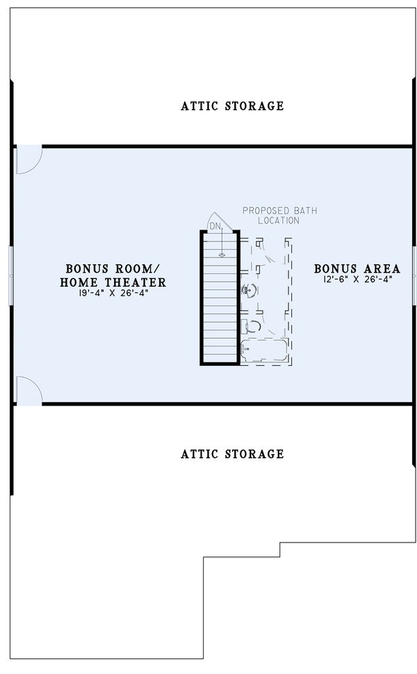 House Blueprint - Craftsman Floor Plan - Other Floor Plan #17-3453