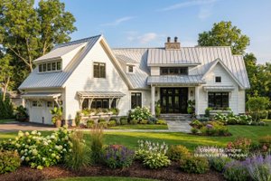 Home Plan - Farmhouse Exterior - Front Elevation Plan #51-1135