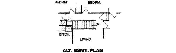 Cottage Floor Plan - Other Floor Plan #116-208