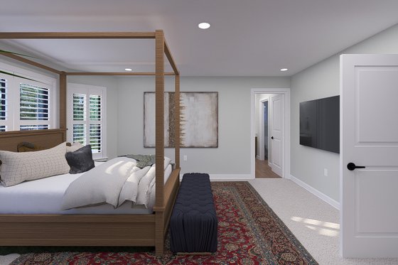 Interior - Master Bedroom 1 for Traditional House Plan #1060-346 - 3 bed, 2.5 bath