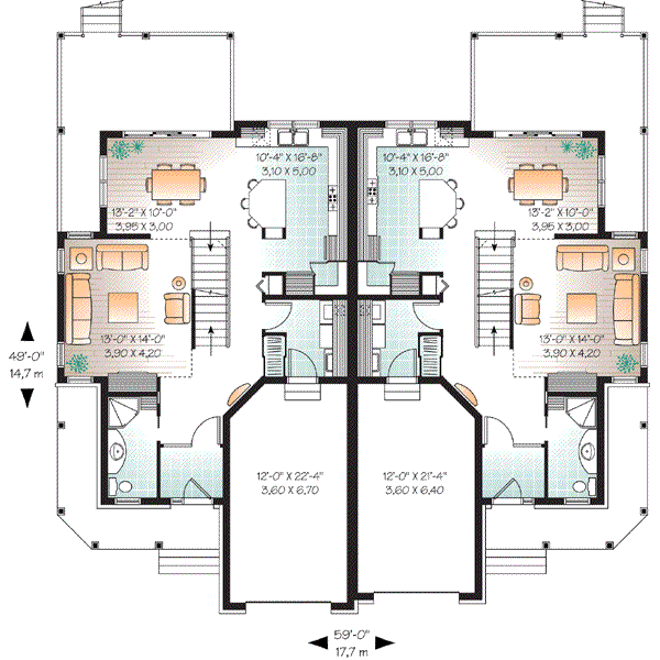 Home Plan - Traditional Floor Plan - Main Floor Plan #23-633