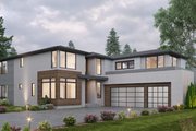 Contemporary Style House Plan - 4 Beds 4.5 Baths 4404 Sq/Ft Plan #1066-259 