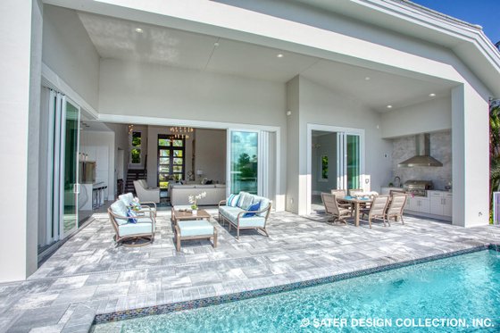 Exterior - Outdoor Living 3 for Contemporary House Plan #930-504 - 4 bed, 4 bath