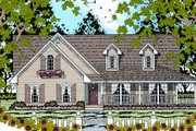 Farmhouse Style House Plan - 3 Beds 2 Baths 1865 Sq/Ft Plan #42-364 