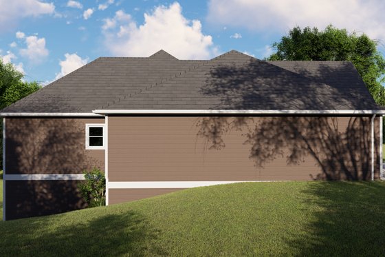 Exterior - Other Elevation for Ranch House Plan #1064-87 - 2 bed, 2.5 bath