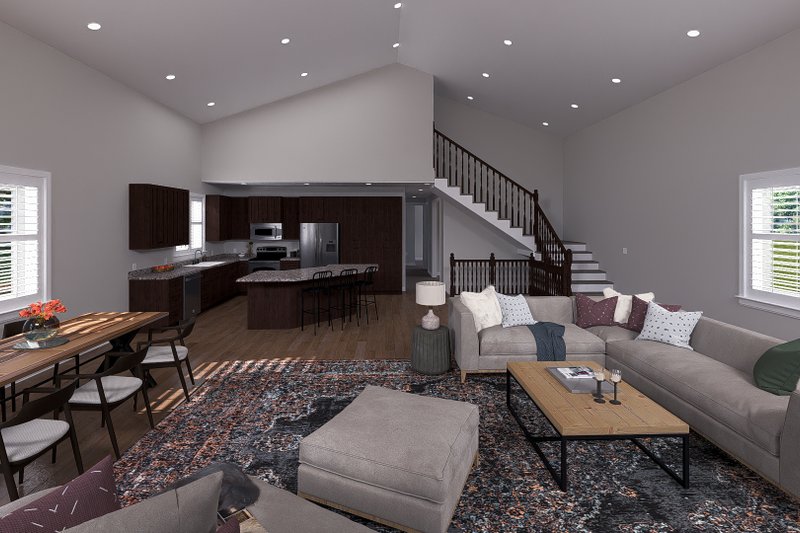 Dream House Plan - Interior - Other for Cabin House Plan #1060-355 - 2 bed, 2 bath