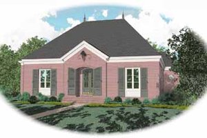 Traditional Exterior - Front Elevation Plan #81-394