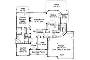Craftsman Style House Plan - 5 Beds 3.5 Baths 3596 Sq/Ft Plan #124-481 