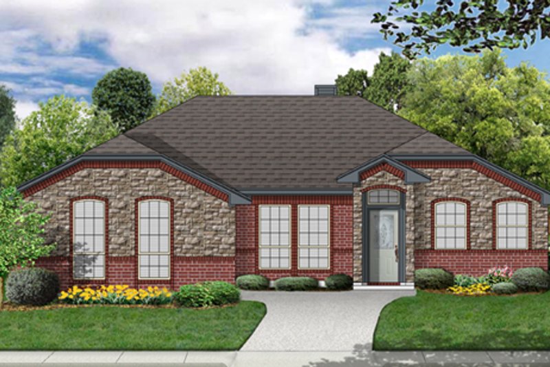 House Design - Traditional Exterior - Front Elevation Plan #84-547