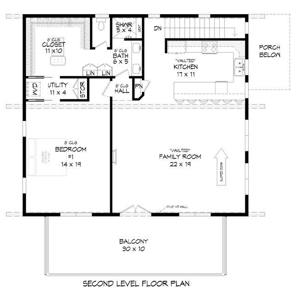 Home Plan - Contemporary Floor Plan - Main Floor Plan #932-365