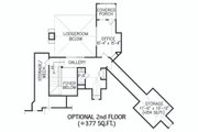 Craftsman Style House Plan - 3 Beds 3 Baths 2184 Sq/Ft Plan #54-493 