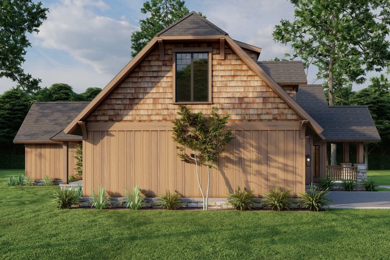 House Blueprint - Exterior - Other Elevation 1 for European House Plan #17-2260 - 3 bed, 2.5 bath