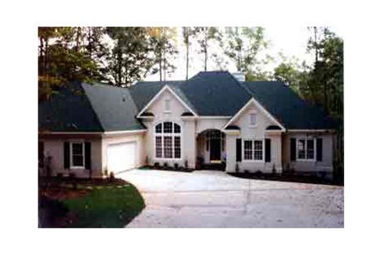 Exterior - Other Elevation 1 for European House Plan #429-2 - 3 bed, 2.5 bath
