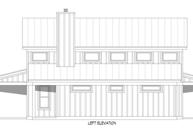 House Design - Exterior - Other Elevation for Barndominium House Plan #932-1133 - 3 bed, 2 bath