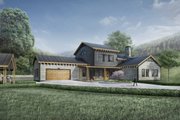 Modern Style House Plan - 3 Beds 2.5 Baths 2754 Sq/Ft Plan #924-6 