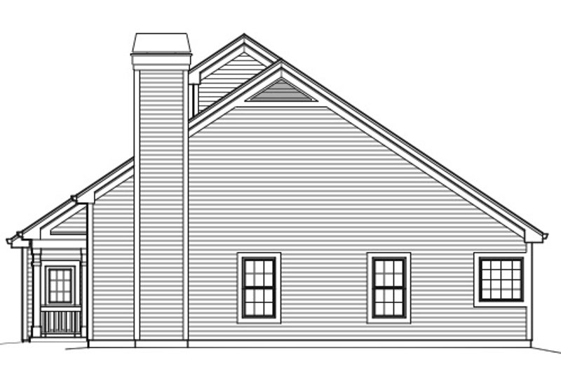 Dream House Plan - 1900 square foot 3 bedroom 2 1/2 bath country