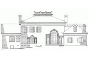 Southern Style House Plan - 4 Beds 4 Baths 4293 Sq/Ft Plan #137-120 