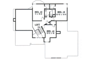Traditional Style House Plan - 4 Beds 2.5 Baths 2362 Sq/Ft Plan #67-397 