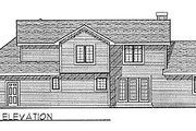 Traditional Style House Plan - 3 Beds 2.5 Baths 2124 Sq/Ft Plan #70-310 