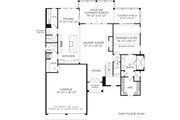 European Style House Plan - 4 Beds 2.5 Baths 2695 Sq/Ft Plan #927-1053 